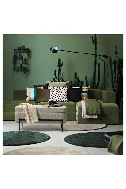 IKEA depolama alanlı bank, viarp Bej-kahverengi, 103 cm