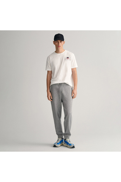 Gant Erkek Gri Regular Fit Eşofman Altı