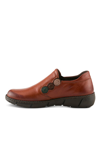 İNZE AYAKKABI Brown Genuine Leather Casual Shoes Model Name: Tourmaline