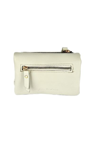 CüzCan Small Gray Soft Soft Leather Women's Wallet
