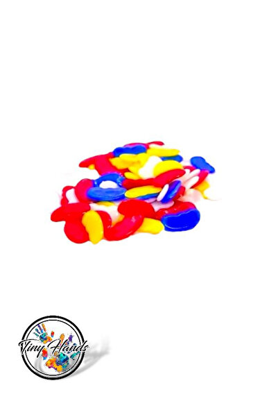 tiny hands 1 Pack Colorful Plastic Number Beans - 1St Counting Beans for Classrooms