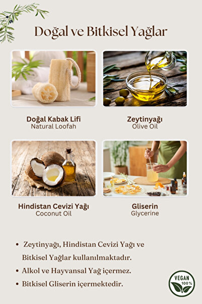 bermark قطعة واحدة من ألياف اليقطين الطبيعية المصنوعة يدويًا مع الجلسرين والأرز وقطعة واحدة من صابون الصبار