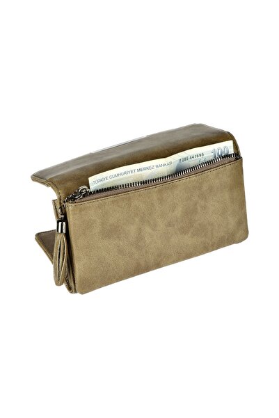 CüzCan Ultra Luxury Suede Leather Polite - Women's Wallet