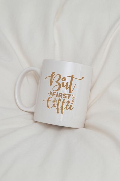 feinas Brown Porcelain Mug