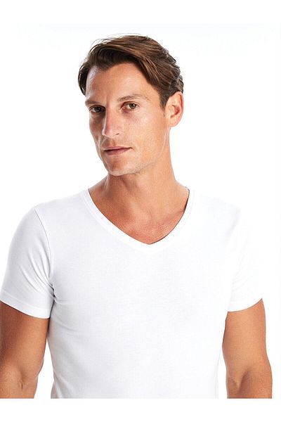 LC Waikiki V-Neck Short Sleeve Men's Athlete