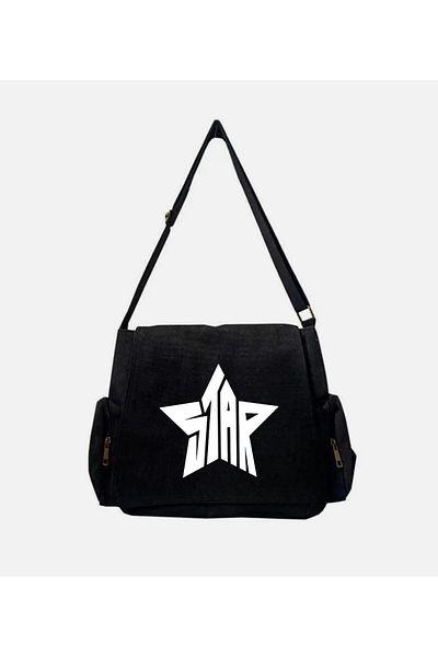 DEEFWEAR Geantă Messenger imprimată din seria specială Star Written