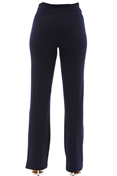 zanstil Pantolon Yüksek Bel Toparlayıcı Full Likralı Ispanyol Paça