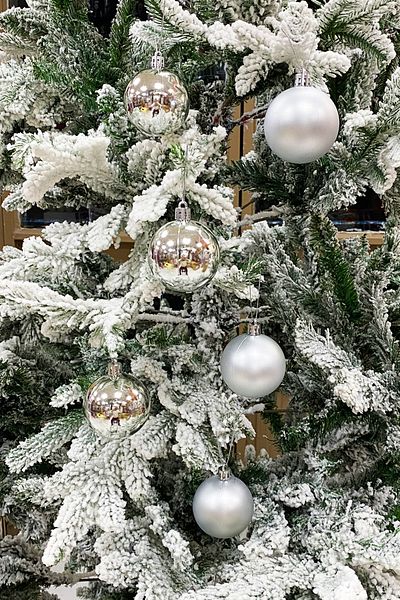 Yusuf Dirik YD Party Supplies Christmas Tree Ball 3 Pieces Shiny 3 Pieces Matte Total 6 Pieces 6 cm Size
