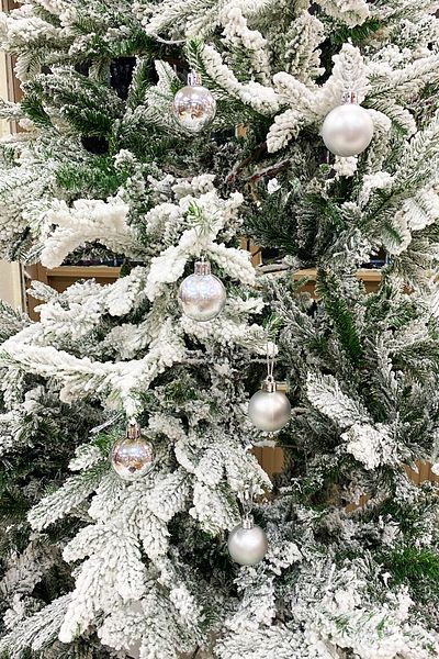 Yusuf Dirik YD Party Supplies Christmas Tree Ball 3 Pieces Shiny 3 Pieces Matte Total 6 Pieces 4 cm Size