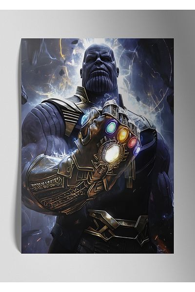 DekorHane Thanos - Pictură metalică