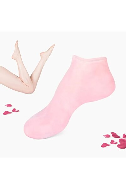 HACIOGLU STORE Yumuşak ve nemlendirici silikon jel topuk koruyucu çorap, raha...