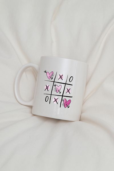 feinas كوب بورسلين من Love Love