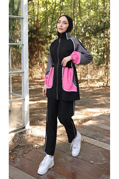 Ryzi Moda Σετ φόρμας διπλής φόρμας Double Crep Fabric