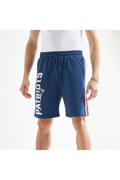 FAV New England Patriots Print Shorts with Elasticated Waistband and Pockets