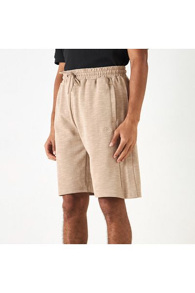 Kappa Textured Shorts with Drawstring Closure and Pockets