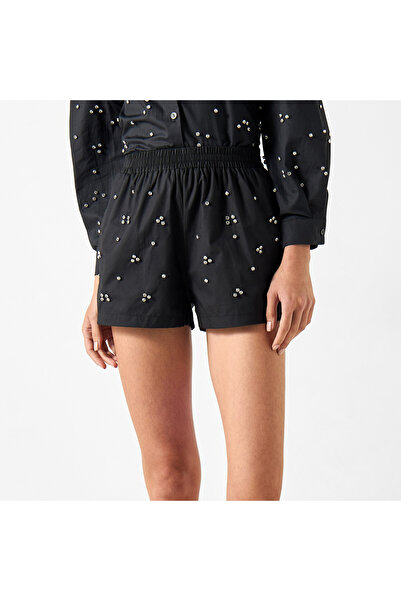 2Xtremz Embellished Shorts With Elasticated Waistband