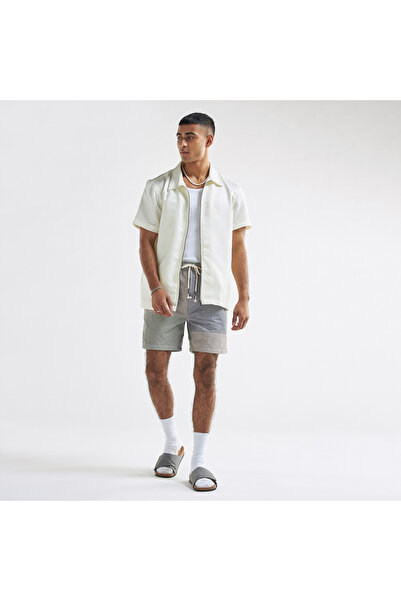 FAV Textured Colourblock Shorts