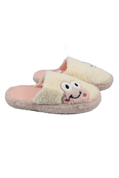 Sia Çanta Sia Comfortline Sliding Carpet Slippers - Furry Cute Rabbit and Frog Furry Grape
