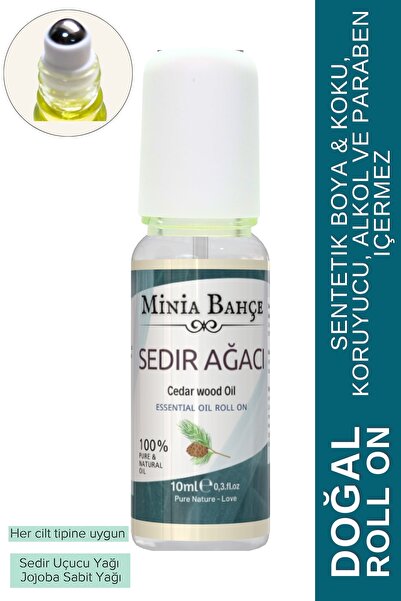 Minia Bahçe Bitki ve Sanat Atölyesi Minia Bahçe Aromaterapi Sedir Ağacı Roll-...