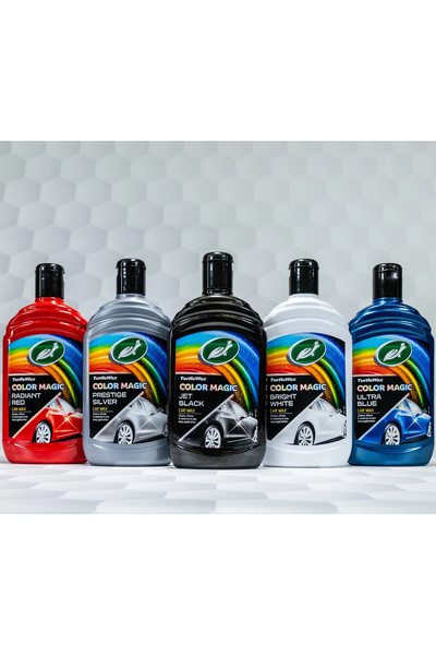 Turtle Wax Renkli Mavi Cila 500 Ml Cila Süngeri Ve Mikrofiber Bez