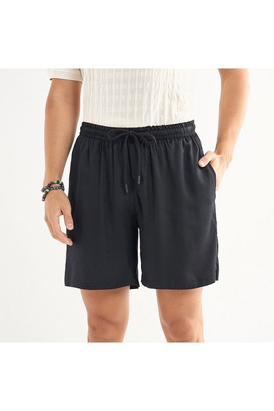 FAV Shorts with Drawstring Closure and Pockets