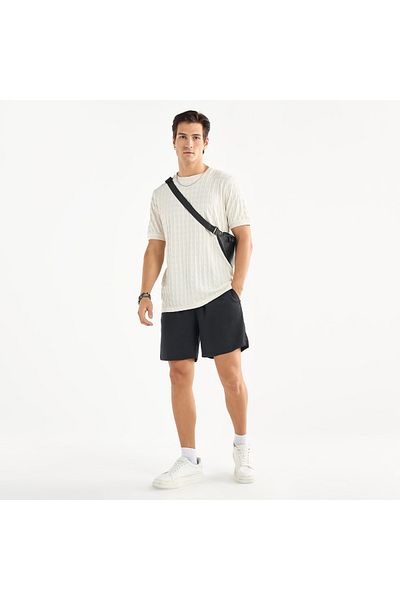 FAV Shorts with Drawstring Closure and Pockets