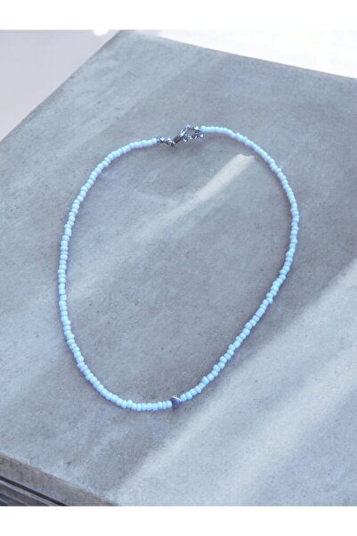 Crystal Atelier Unisex Kum Boncuk Kalp Detaylı Kolye – El Yapımı Zarif Aesthe...