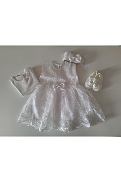 biyan collection Kız Bebek Mevlüt Takımı Gelinlik Abiye Elbise Bebek Doğum Baby Shower Hediyesi