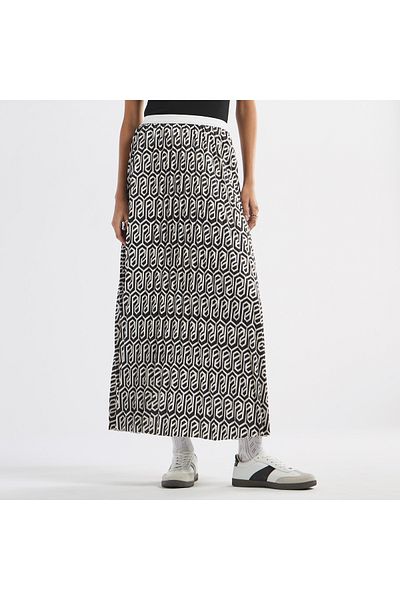 FAV All-Over Print A-line Skirt with Elasticated Waistband