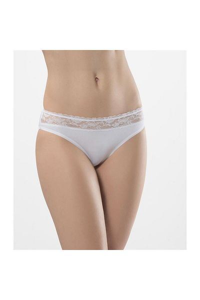 TÜREN Σετ μπικίνι 262 Model White Lace Lycra
