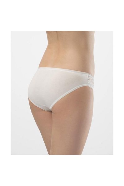 TÜREN Σετ μπικίνι 262 Model Lycra and Lace Ecru
