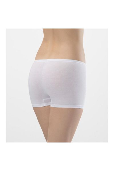 TÜREN Pantaloni scurti 979 Double Lycra pentru damă - alb