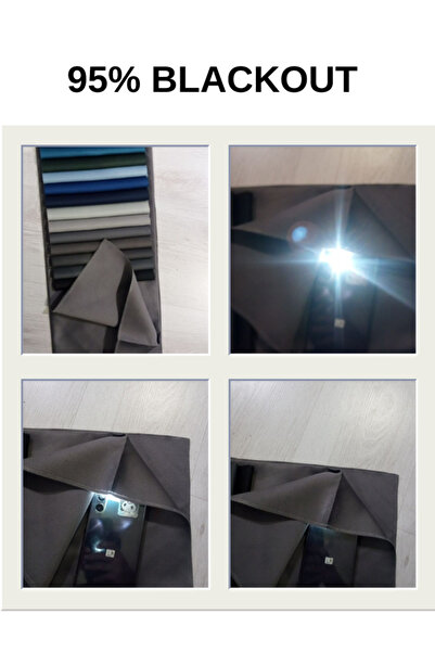 MebelPort Curtain Flat Planting Sunshade Blackening for Cornice