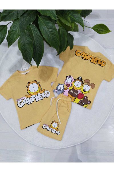 Store بدلة صيفية للرجال مطبوعة من Garfield