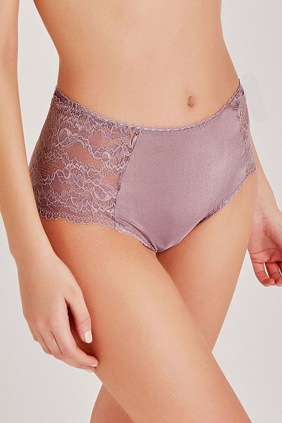 Magic Form 589 Jersey Fabric Dantela Pantaloni scurti Chiloți-zinc