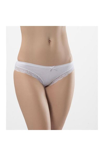 TÜREN 238 Μοντέλα Λευκό Μπικίνι - Διπλό Lycra και Scalloped