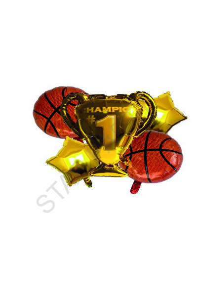 Generic Brand Basketball Themed Birthday Set with Cup