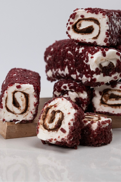 Leblebi Çarşısı Vişne Parçacıklı Çikolatalı Lokum - 250 Gr