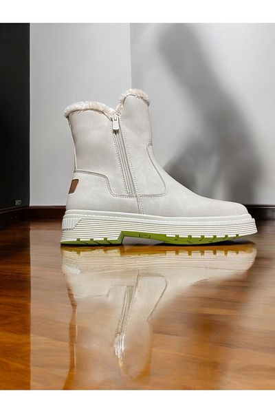 DİNAMİK Konay 30002 - Double Zippered Palact Boots