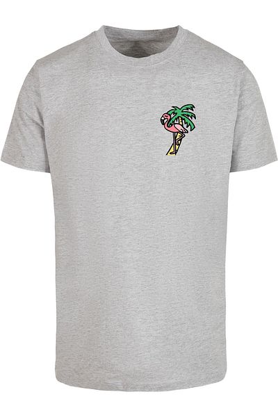 Mister Tee Herren Flamingo T-shirt Round Neck