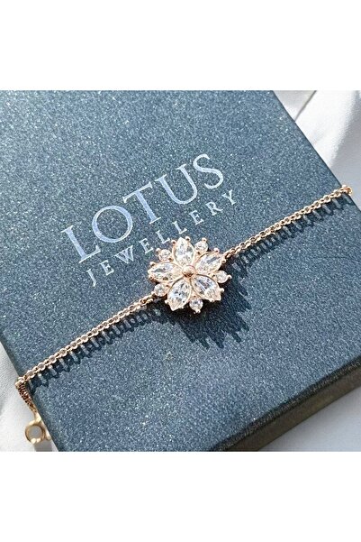 LOTUS JW MULAN ÇİÇEĞİ BİLEKLİK| 925 Ayar Gümüş Bileklik