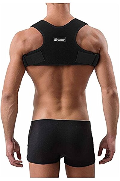 Ankaflex Ново поколение унисекс черен корсет - изправена стойка, против гърбица, против изпотяване