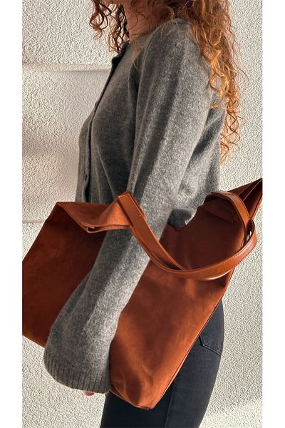 Boutiquehaki Уютна мека велурена чанта