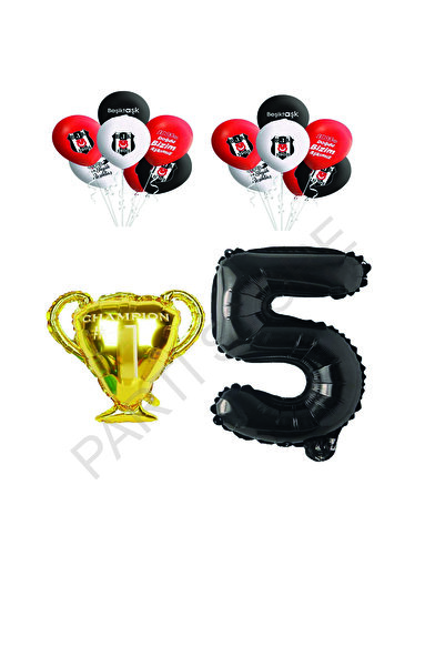 PARTY STORE مفهوم عيد الميلاد باللونين الأبيض والأسود لمدة 5 سنوات