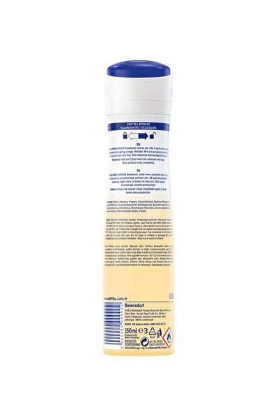 NIVEA Portakal Kokulu Uzun Süren Temiz Bir Cilt Hissi İle Ter Kokusuna Karşı Kadın Deodarant eleg.2407