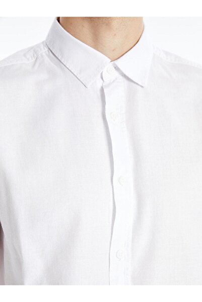 LC Waikiki LCW Casual Regular Fit Довгорукавна сорочка з габардину для чоловіків