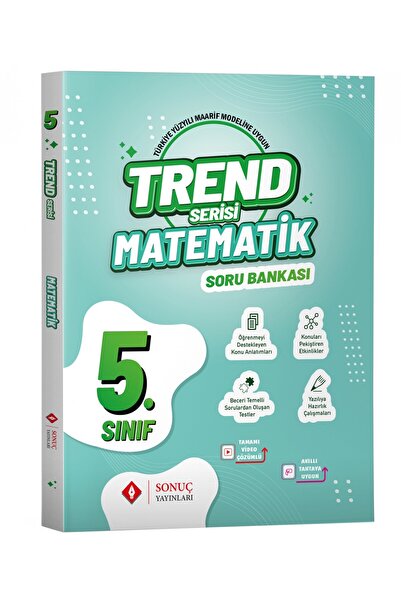 Sonuç Yayınları Sonuç Yayınları Trend Serisi 5.Sınıf Matematik Soru Bankası