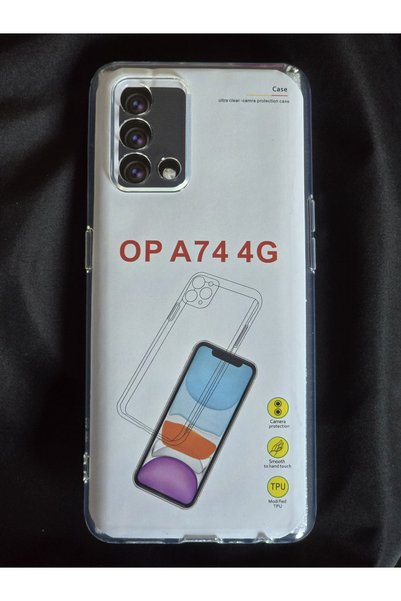 Magic Ring حافظة هاتف شفافة متميزة متوافقة مع هاتف OPPO A74