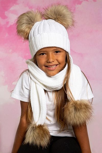 Arden Baby Scarf Beanie Set