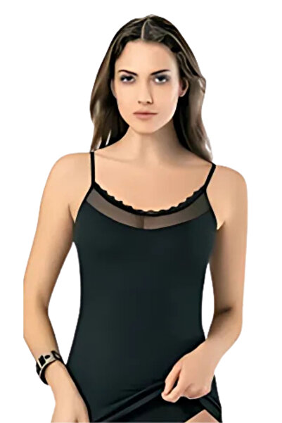 vory Жіночий топ з тонким бретельками, білого або чорного кольору, з деталями...